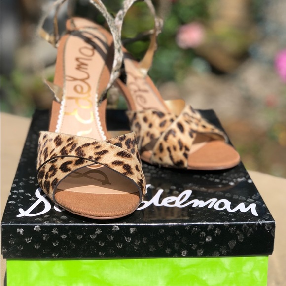 Sam Edelman Snake and Leopard Brahma High Heels - Picture 5 of 9